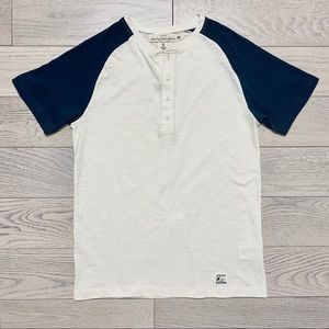 H&M Henley Baseball Tee